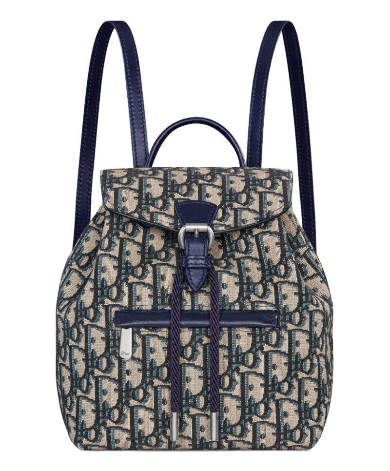 Christian Dior Kids' Backpack Dark Blue